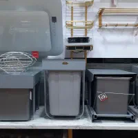 سوپر مارکت کابینتی و کنج حمام  و آبچکان و سطل ریلی