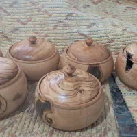خراطی. تولید ظروف چوبی و آباژور های چوبی
