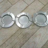 سه عدد جاسیگاری استیل پنجاه سال پیش بدون استفاده