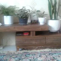میز تلوزیون چوبی