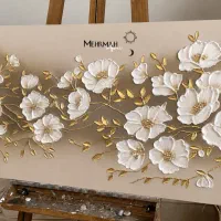 تابلو نقاشی برجسته روی بوم