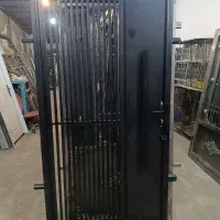 درب حیاطی در حیاط ماشین رو درب باغی و نفررو 00