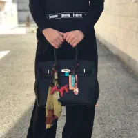 کیف زنانه دوشی هرمس Hermes مشکی کد 926
