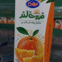 ابمیوه پاکتی پالم دار فروت لند