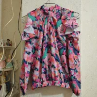 شومیز و شلوار دخترانه و شال و کلاه ۸ سال