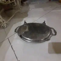 سکه و سینی برنجی قدیمی
