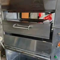 کباب پز تابشی ۱۲سیخ  ۲۰۰ عدد سیخ کوبیده استیل