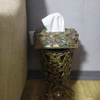 سطل وجادستمالی جنس برنج بدون آلیاژ