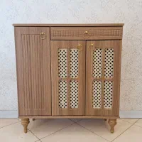 جاکفشی 3درب Mdf وکیوم شرکتی با روکش ممبران کره ای