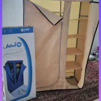 کمد های  برزنتی پارچه ای آسایش مدل شقایق(دو قلو)