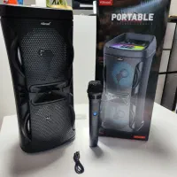 اسپیکر پارتی باکس همراه میکروفون وایرلس|سیستم صوتی خانگی|سنندج, |دیوار