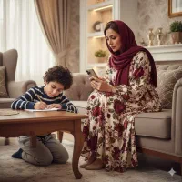 کار در منزل با موبایل