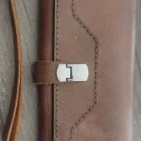کیف چرم طبیعی گاوی دست دوز