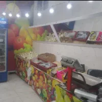 وسایل میوه فروشی آینه و قفسه و...