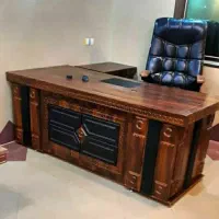 میز صندلی مدیریت ۱۸۰ ال دار و ۱۶۰