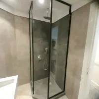 حمام شیشه جدا کننده حمام با شیشه