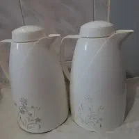 2عددفلاکس شیشه صورتی