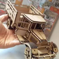 پازلهای سه بعدی چوبی جایزه و هدیه مدارس تک و عمده