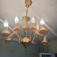 لوستر طلایی 10 شاخه
