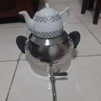 کتری قوری شیر دار