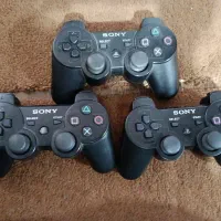 ۳ عدد دسته PS3 اصل سونی روشن می‌شوند، آنالوگ خراب