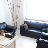 مبلمان چرم مشکی