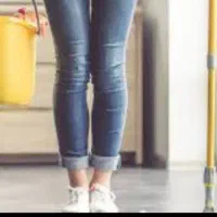 نظافتچی منزل راهپله در اختیار با وسایل ارزان