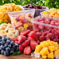 میوه فریزری آماده اسموتی و آبمیوه