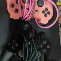 دو عدد دسته بازی پلی استیشن ۲ اورجینال PS2