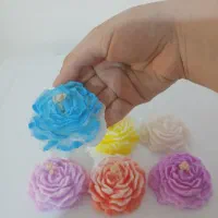 شمع گل آلاله معطر
