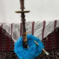 قلیان چوب کهور سیاه تعم نخورده