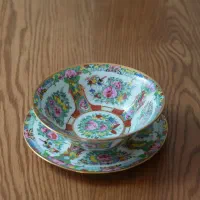پیشدست و پیاله گل مرغی