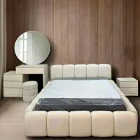 سرویس تخت خواب پنترستی پارچه مخمل