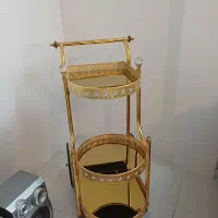 میز بار طلایی