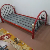 تخت تک نفره کامل فلزی