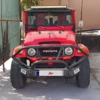 تویوتا لندکروزfj40 کالسکه ای