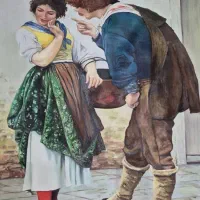 تابلو نقاشی کلاسیک رنگ روغن