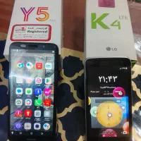 دو گوشی موبایل  LG.k4 و هواوی5
