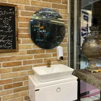 روشویی و آینه