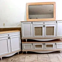 آیینه و کنسول و میز تلویزیون مدل نیلوفر