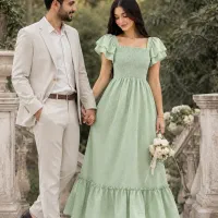 پیراهن پرنسسی زیبا مناسب مجالس و فرمالیته و تولد