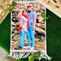 عکس رهبر خود را به تابلو فرش تبدیل کنید