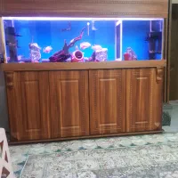 آکواریوم  ۱۸۰ سانتی با بخاری و سامپ 6 خانه سوبو