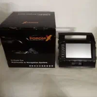 مانیتور فابریک خودرو لندکروز PORONI GPS BT AUX DVD