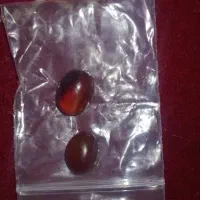 دو عدد سنگ عقیق تراشیده شده