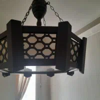 لوستر چوبی
