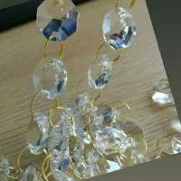 گوی کریستالی و ریسه لوستر