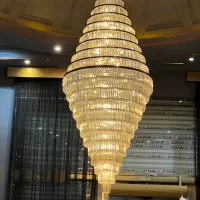 فروش لوستر لاکچری بسیار بزرگ + ۴ عدد دیوارکوب ست