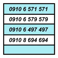 سیم کارت0910.6.579.579