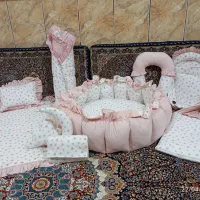ست سیسمونی نوزاد دخترانه ۸تیکه